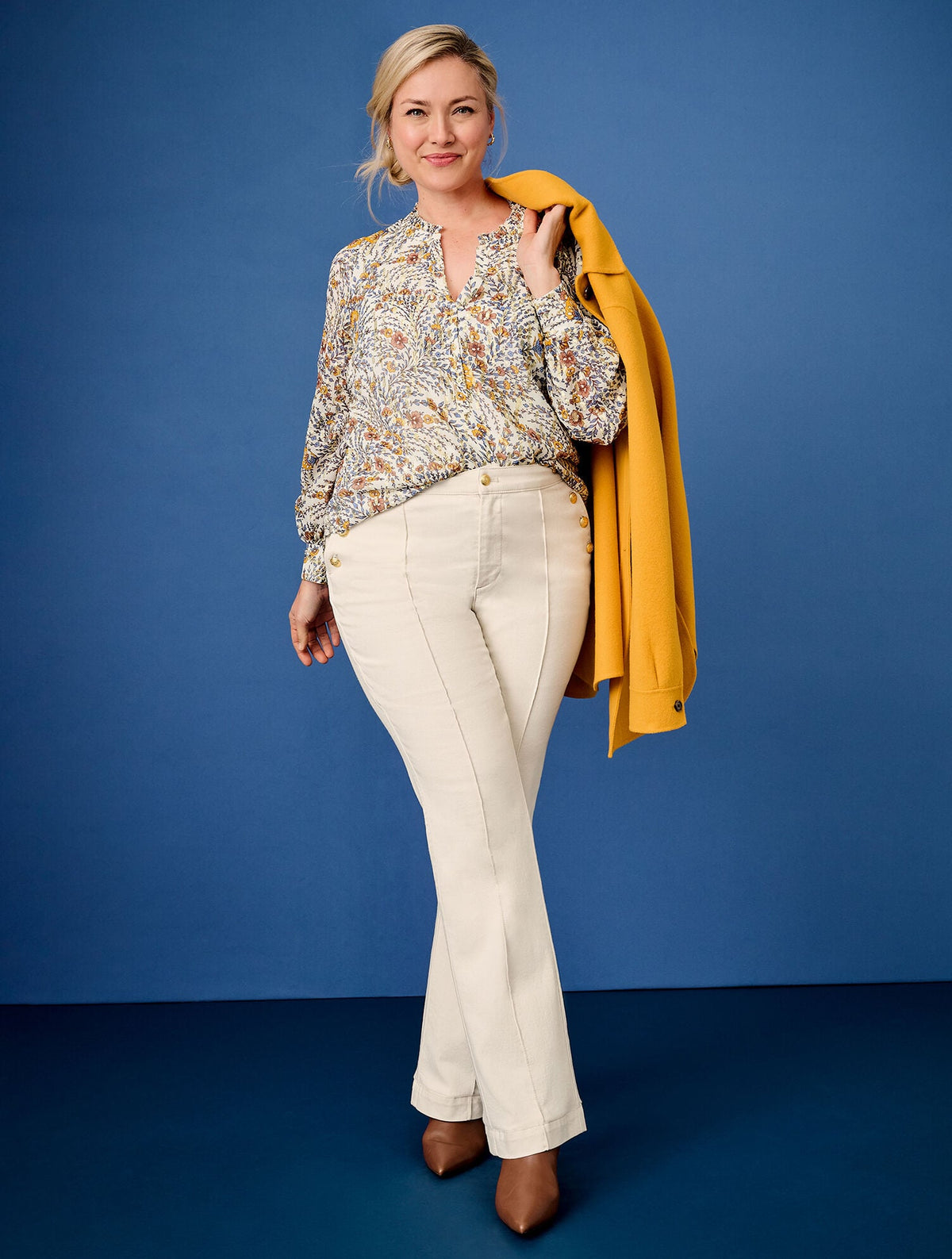 FLARE LEG SAILOR JEANS | Talbots