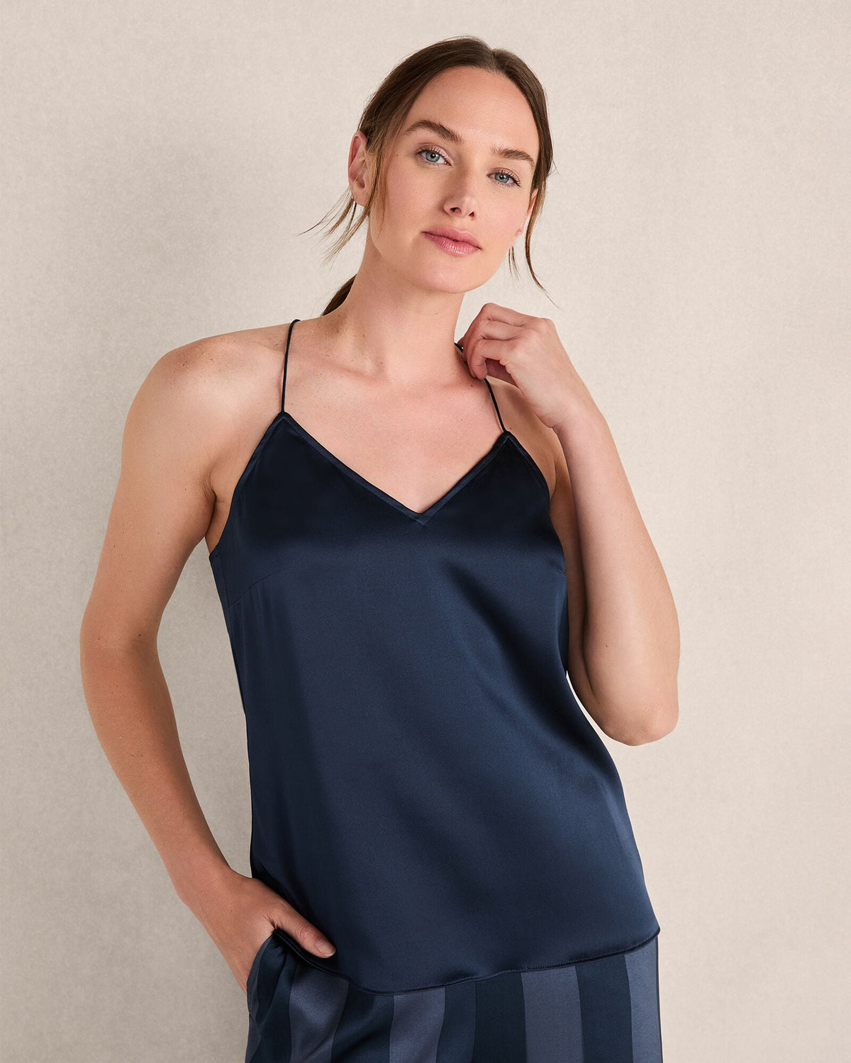 WASHABLE SILK CAMISOLE | Talbots