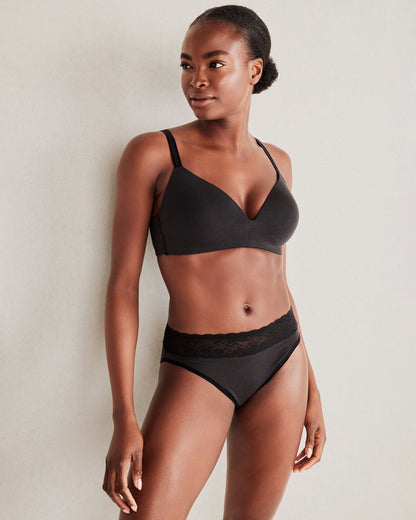 COTTON BLISS LIGHTLY-LINED NO-WIRE T-SHIRT BRA | Talbots