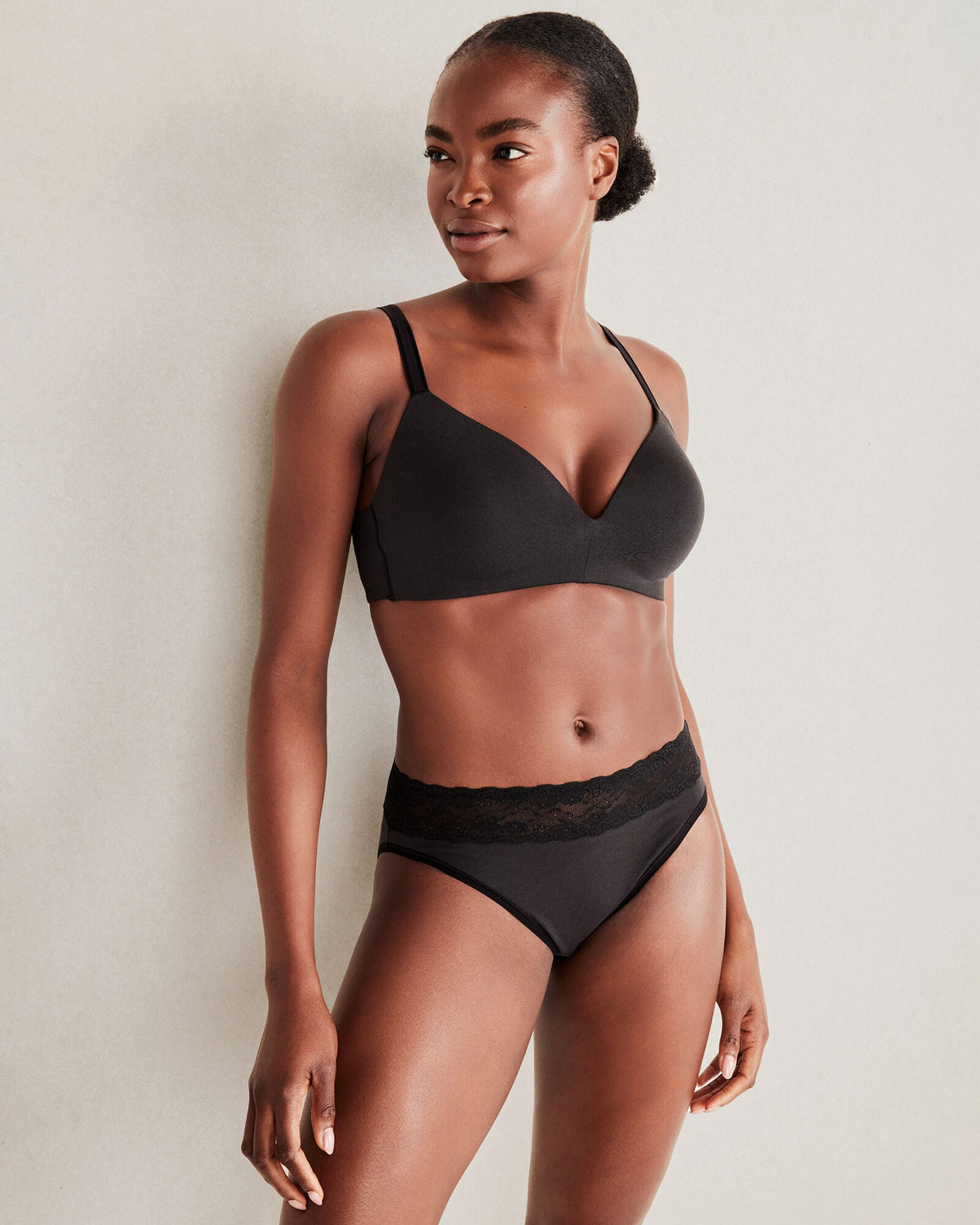 COTTON BLISS LIGHTLY-LINED NO-WIRE T-SHIRT BRA | Talbots