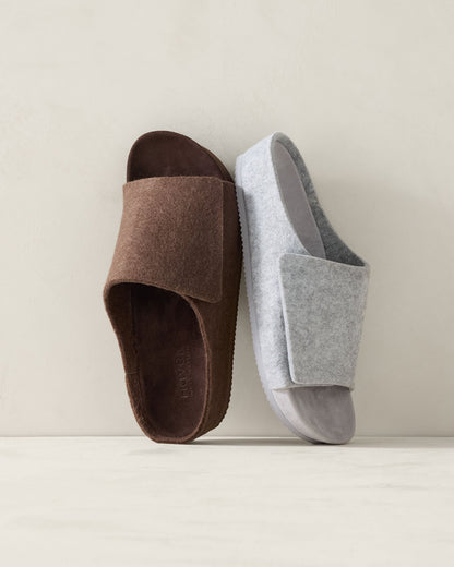 FELTED WOOL SLIDES | Talbots