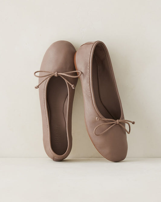 SOFT LEATHER BALLET FLATS | Talbots