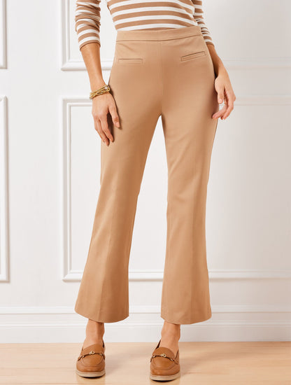 TALBOTS CHATHAM BOOTCUT ANKLE PANTS | Talbots