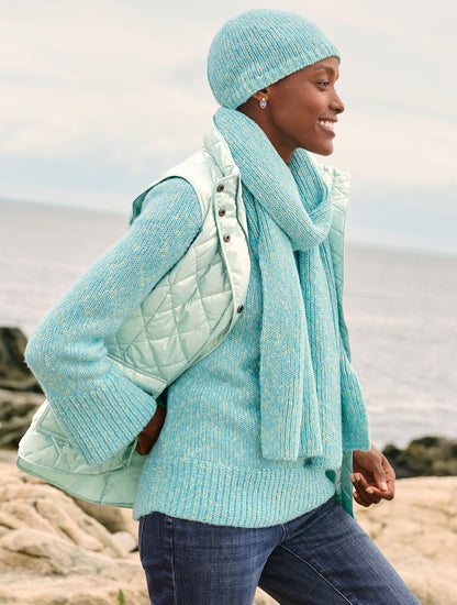 QUILTED DOWN PUFFER VEST - PEARLIZED | Talbots