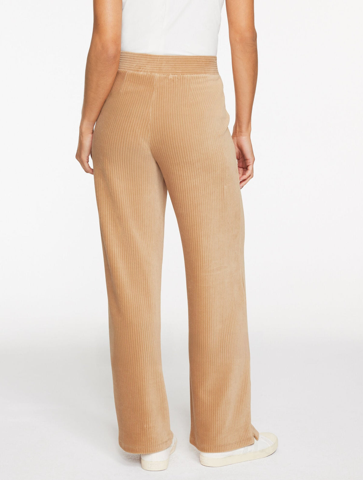 SKY LOUNGE VELOUR WIDE LEG PANTS | Talbots