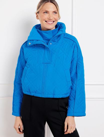 CROPPED PUFFER JACKET | Talbots