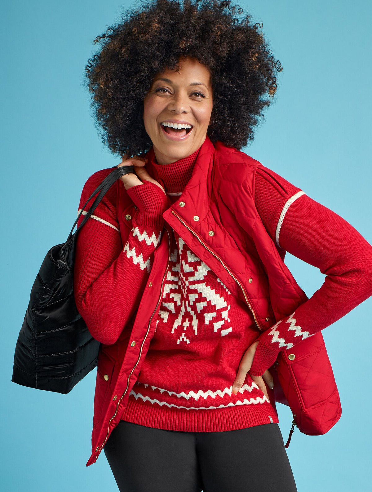 TURTLENECK SWEATER - SNOWFLAKE | Talbots