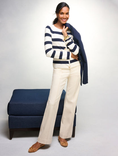 MADISON BUCKLE SUEDE BALLET FLATS | Talbots