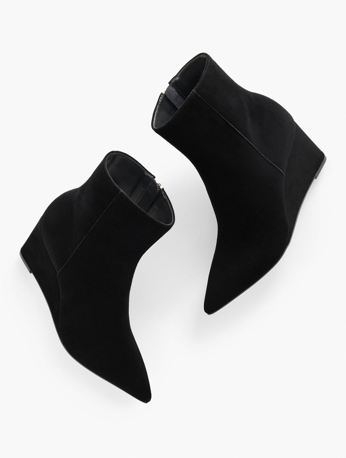 EMMA SUEDE WEDGE BOOTIE | Talbots