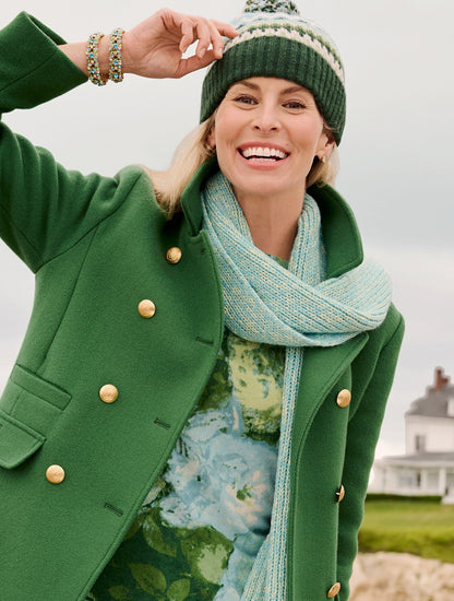 SHAKER STITCH SCARF - MARL | Talbots