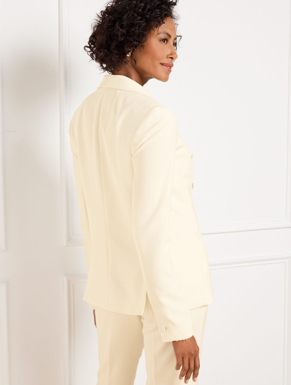 STRETCH CREPE BLAZER | Talbots