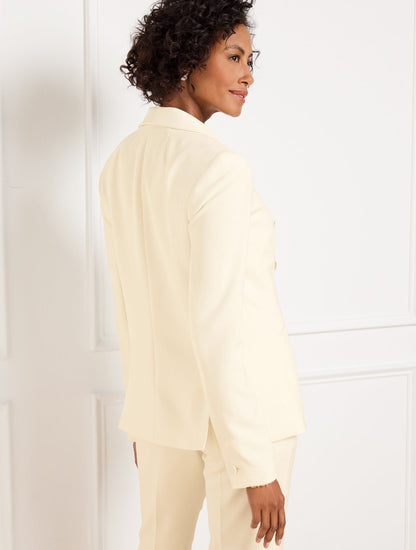 STRETCH CREPE BLAZER | Talbots