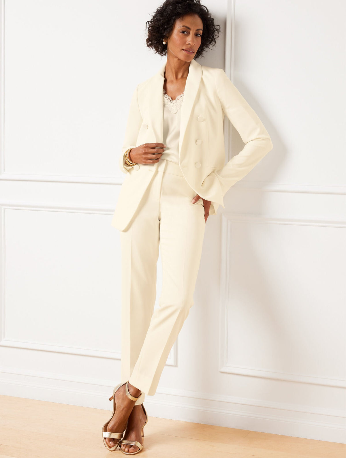 STRETCH CREPE BLAZER | Talbots