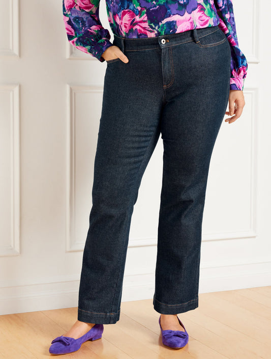 FLARE LEG JEANS - DAPHNE WASH | Talbots