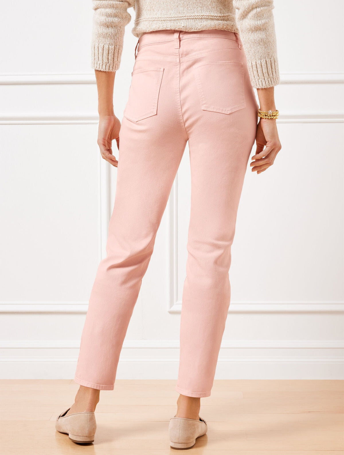 SLIM ANKLE JEANS - GARMENT DYE | Talbots