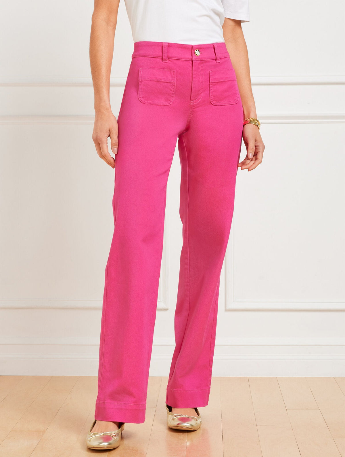 PATCH POCKET CLASSIC JEAN TROUSERS | Talbots