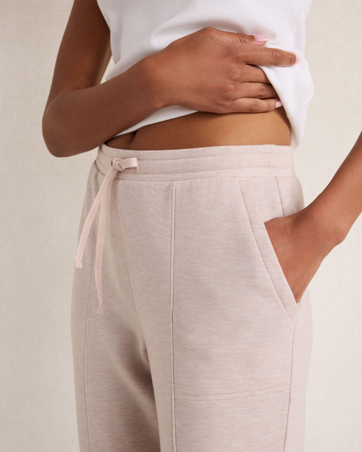 FLEECE PINTUCK JOGGERS | Talbots