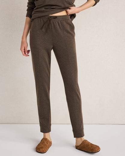 FLEECE PINTUCK JOGGERS | Talbots