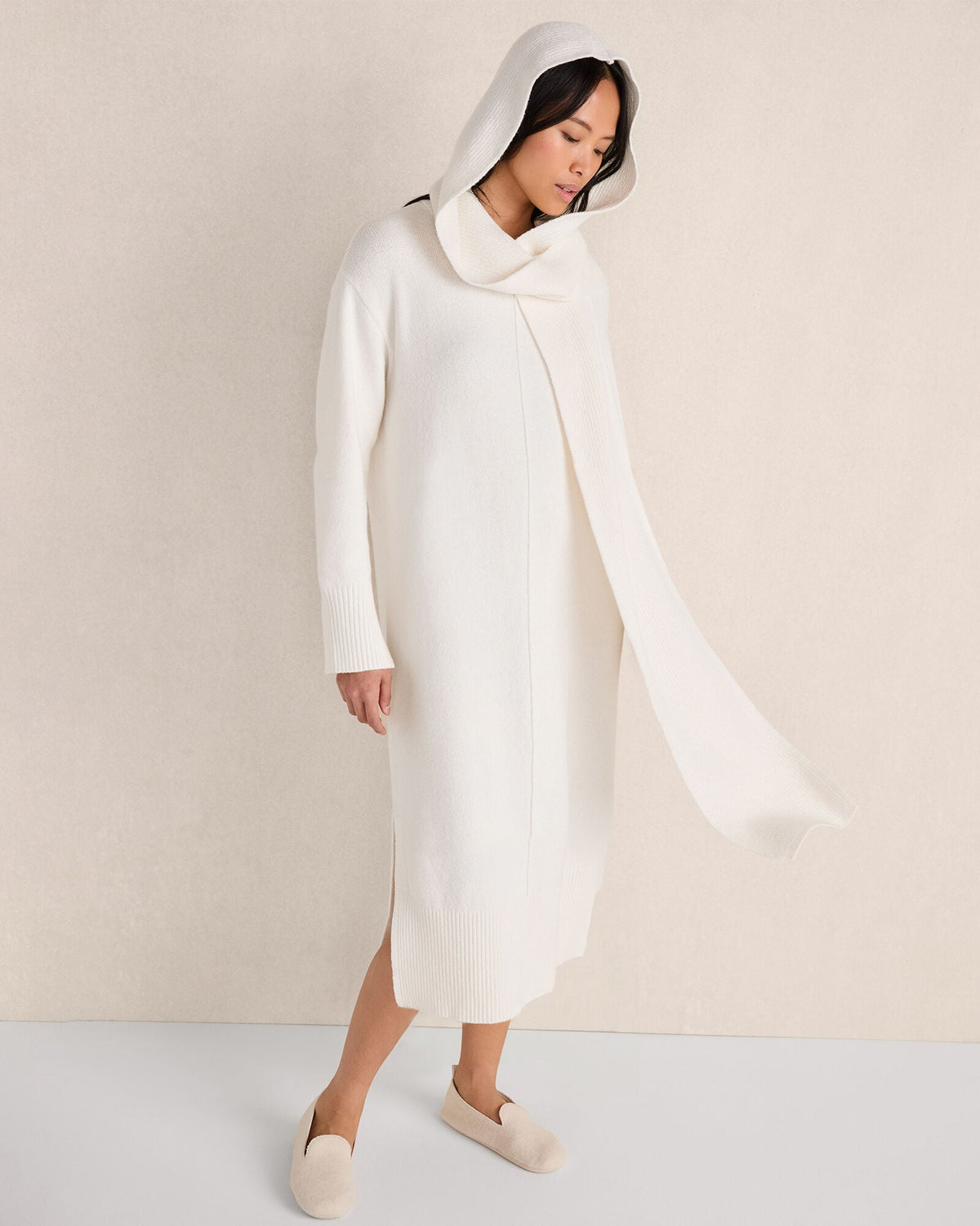 ORGANIC COTTON MIDI DRESS | Talbots