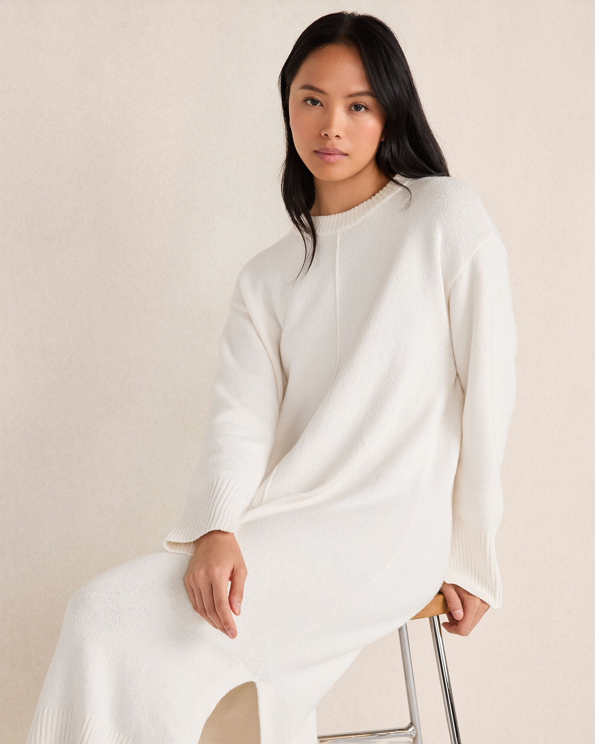 ORGANIC COTTON MIDI DRESS | Talbots