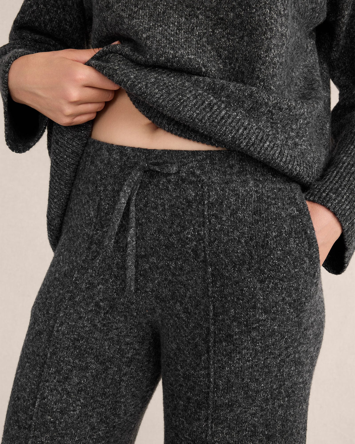 ORGANIC COTTON PINTUCK WIDE LEG PANTS | Talbots