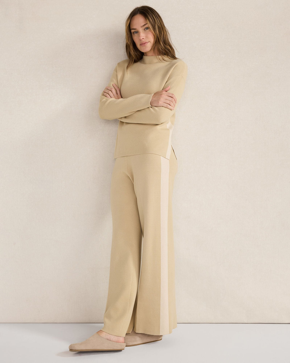 TUXEDO STRIPE PANTS | Talbots