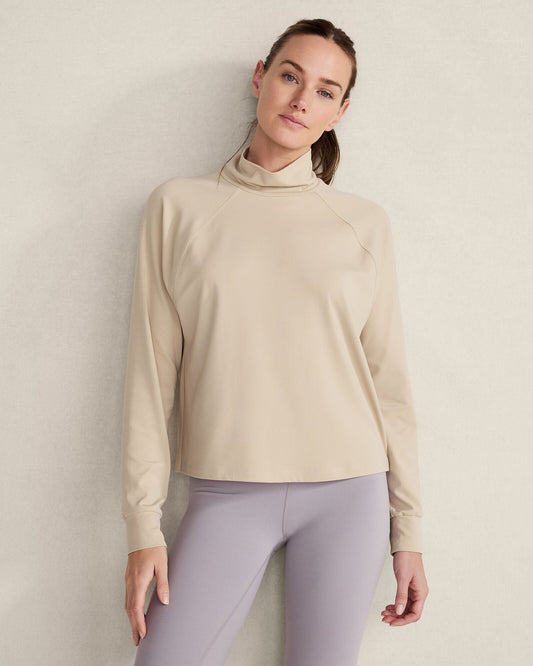 BALANCE TURTLENECK PULLOVER | Talbots