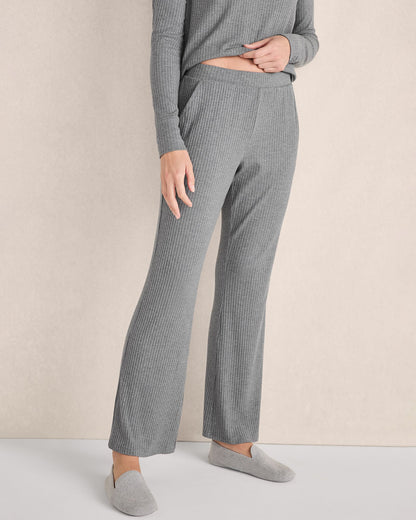DRAPEY RIB KNIT PANTS | Talbots