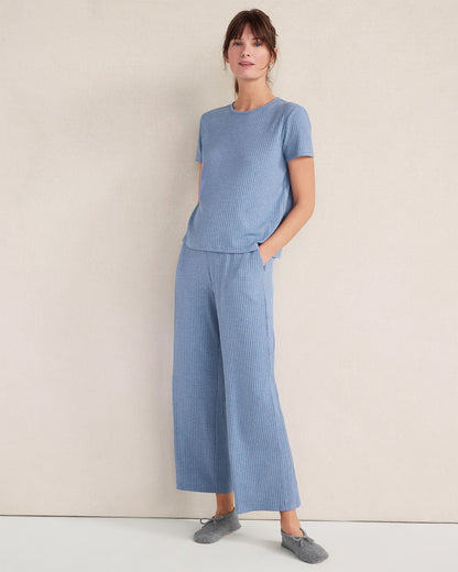 DRAPEY RIB KNIT PANTS | Talbots