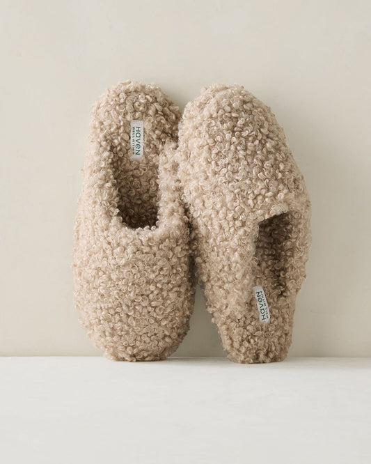 COZY SHERPA SLIPPERS | Talbots