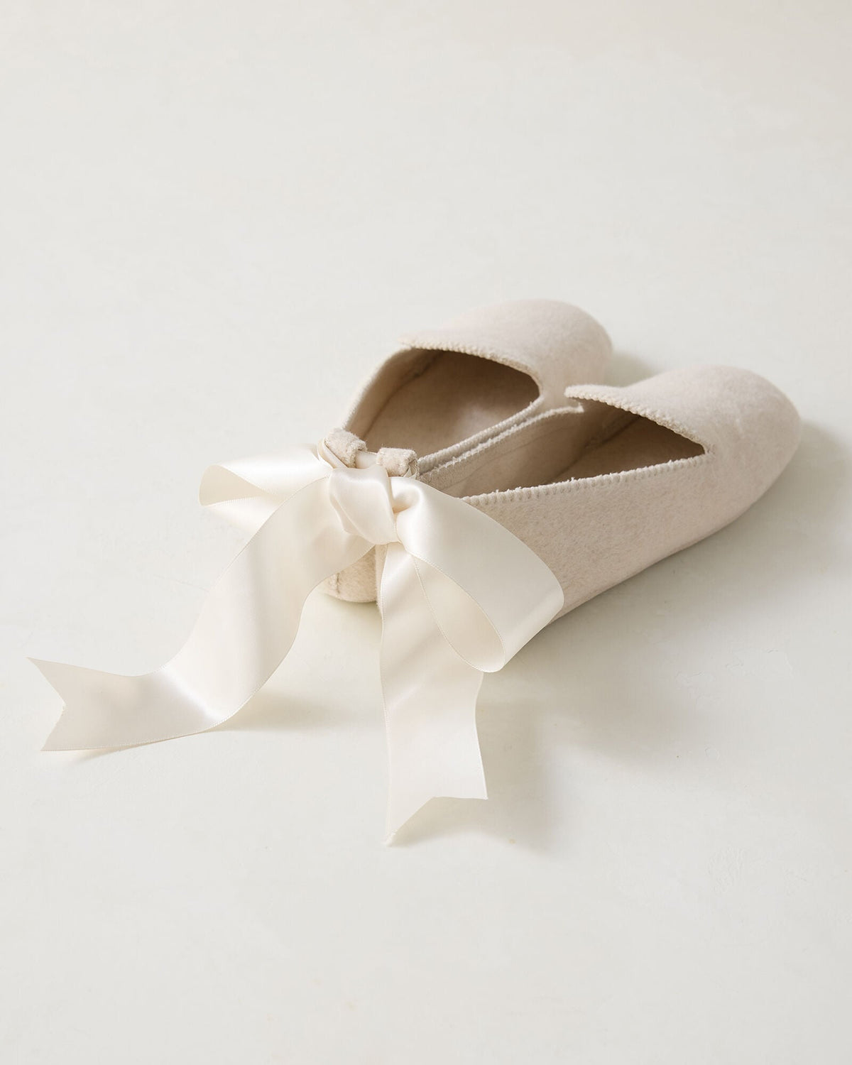 FELTED WOOL BLEND LOAFER SLIPPERS | Talbots