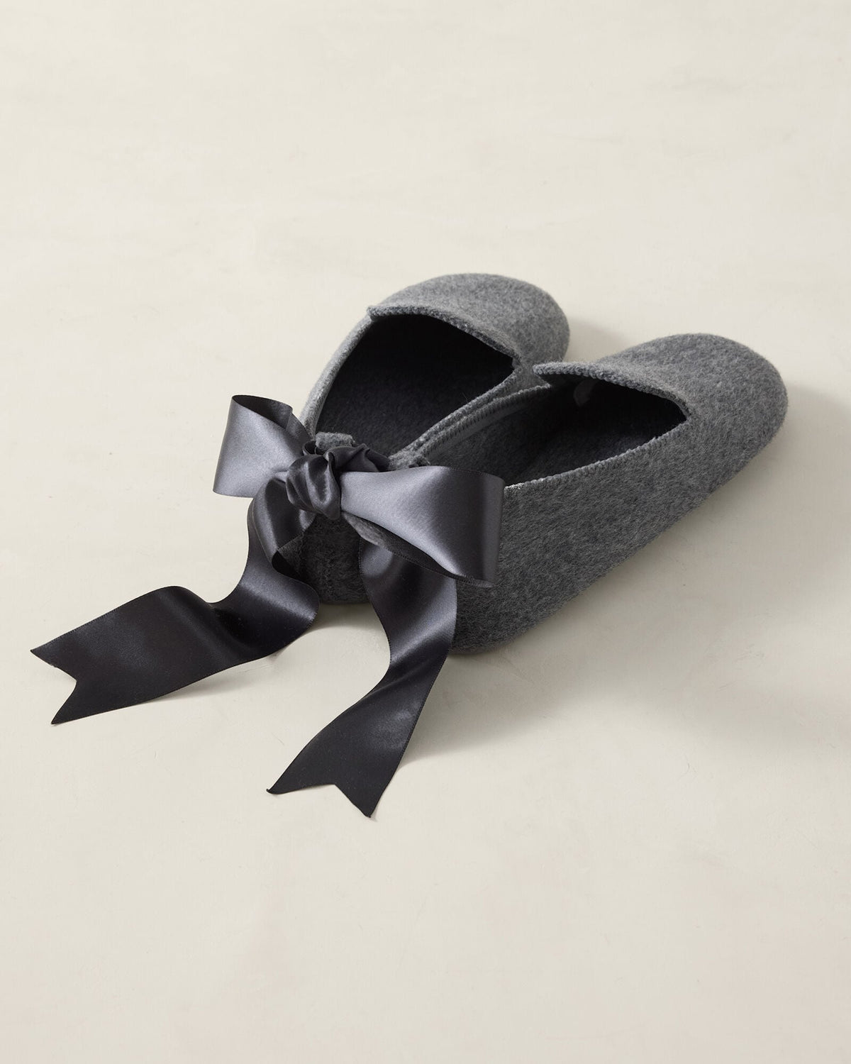 FELTED WOOL BLEND LOAFER SLIPPERS | Talbots