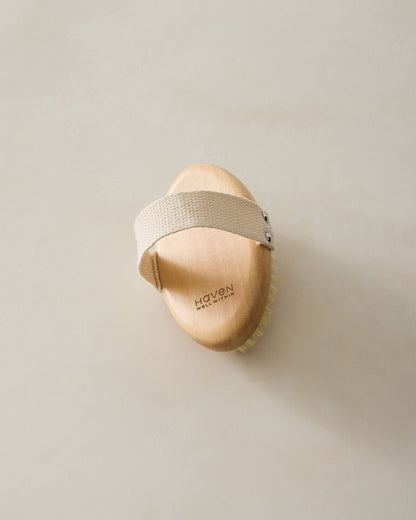 LOTUS WOOD BODY BRUSH | Talbots