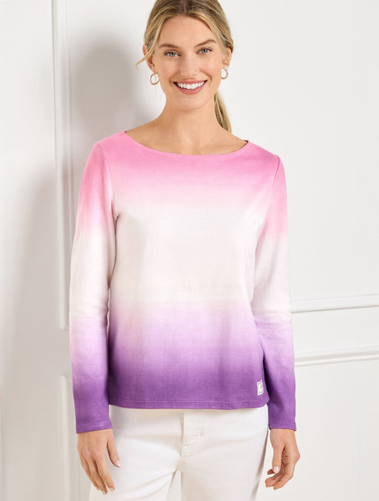 AUTHENTIC TALBOTS TEE - DIP-DYE | Talbots
