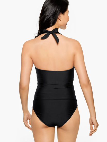 AQUA CLUB HALTER TANKINI | Talbots