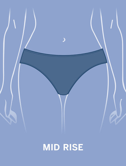AQUA CLUB MID RISE SWIM BOTTOM | Talbots