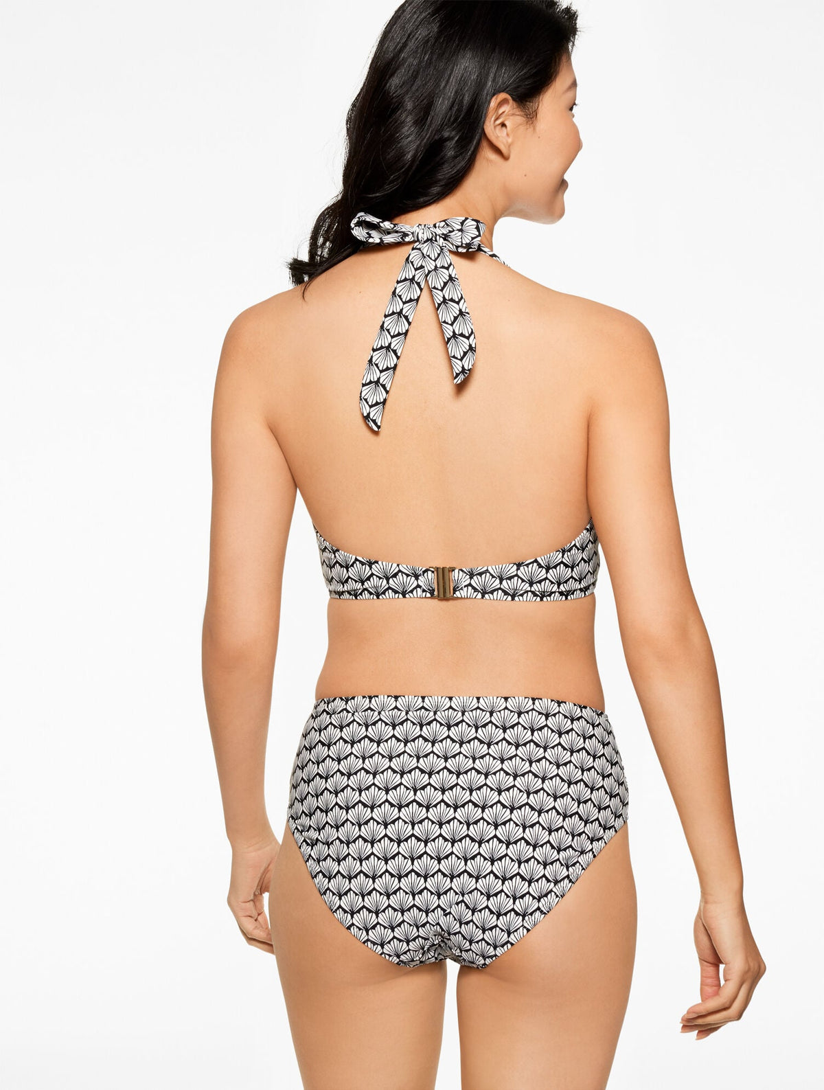 AQUA CLUB HALTER BIKINI TOP - FIJI SHELL | Talbots