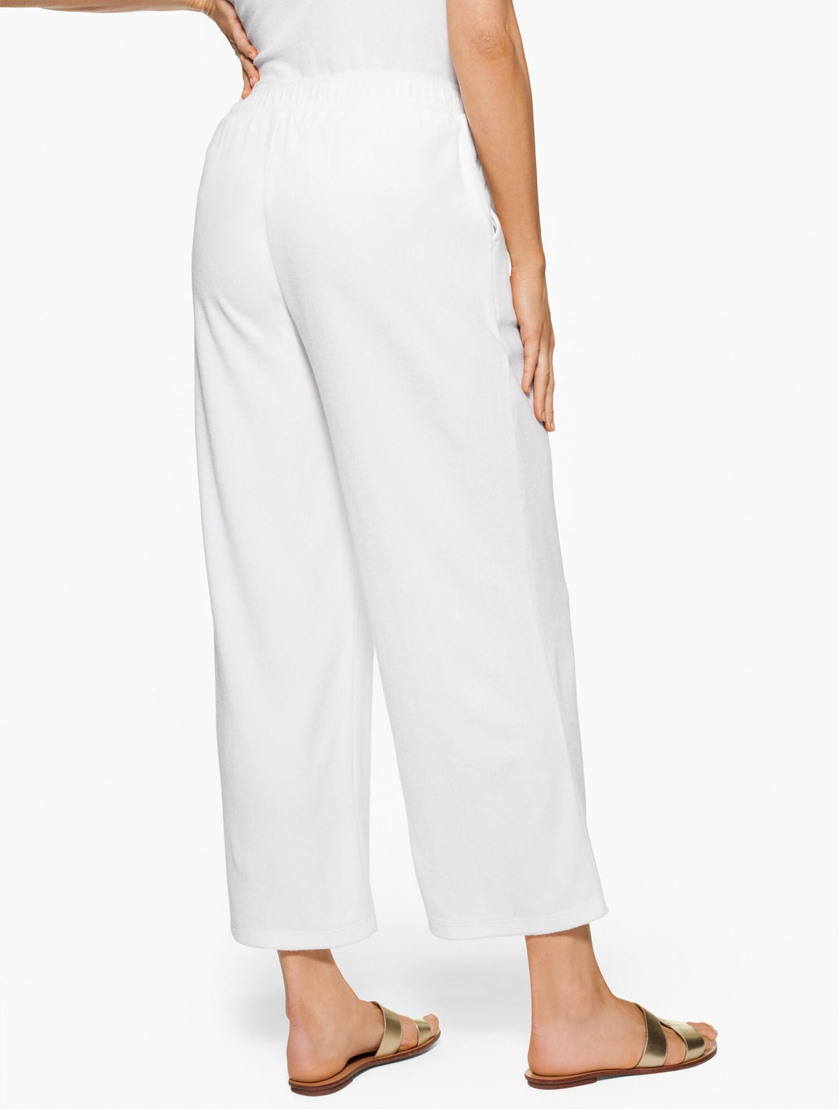 AQUA CLUB TERRY PANT COVER-UP | Talbots