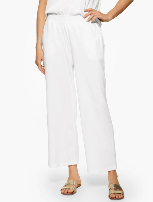 AQUA CLUB TERRY PANT COVER-UP | Talbots