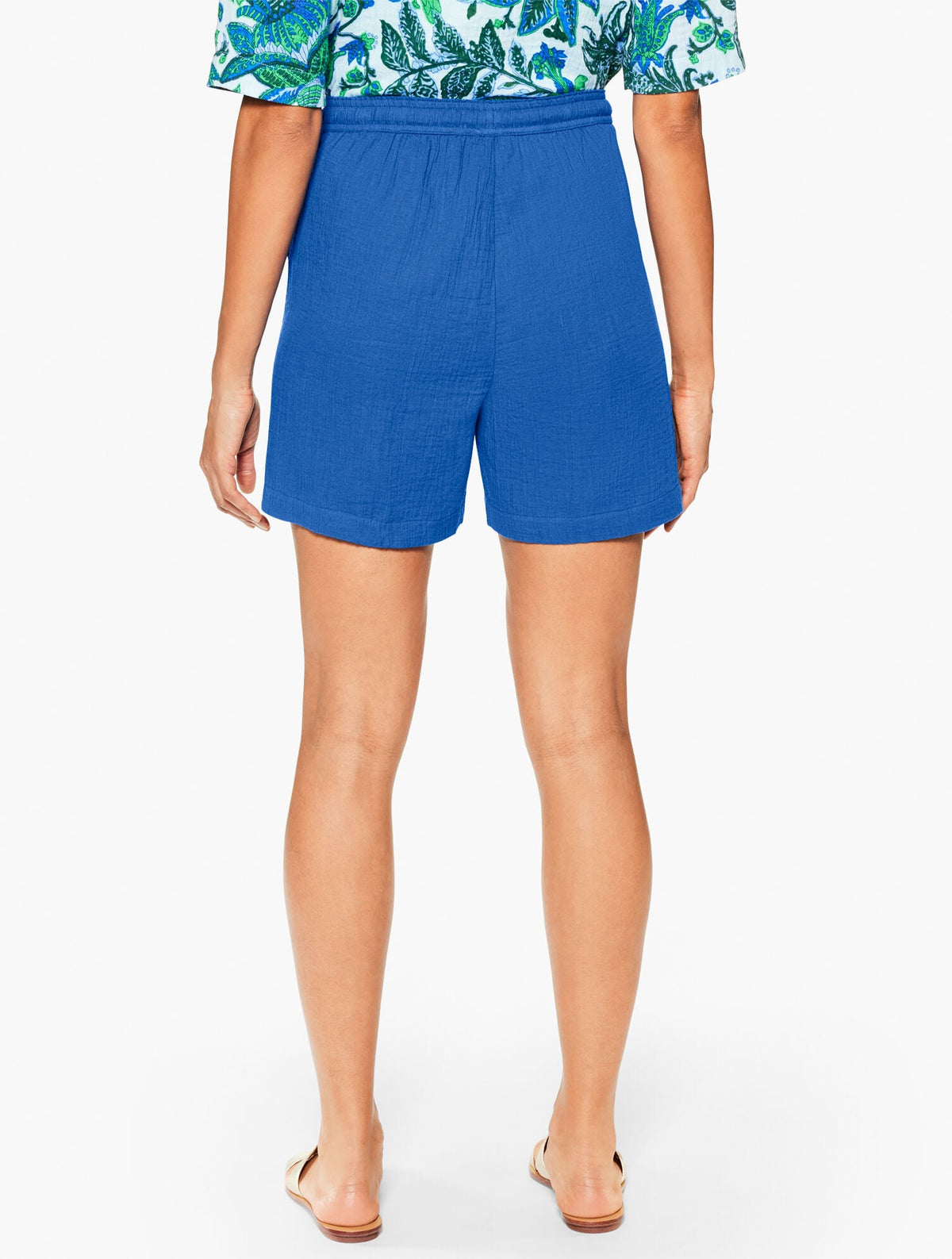 AQUA CLUB GAUZE SHORT COVER-UP | Talbots