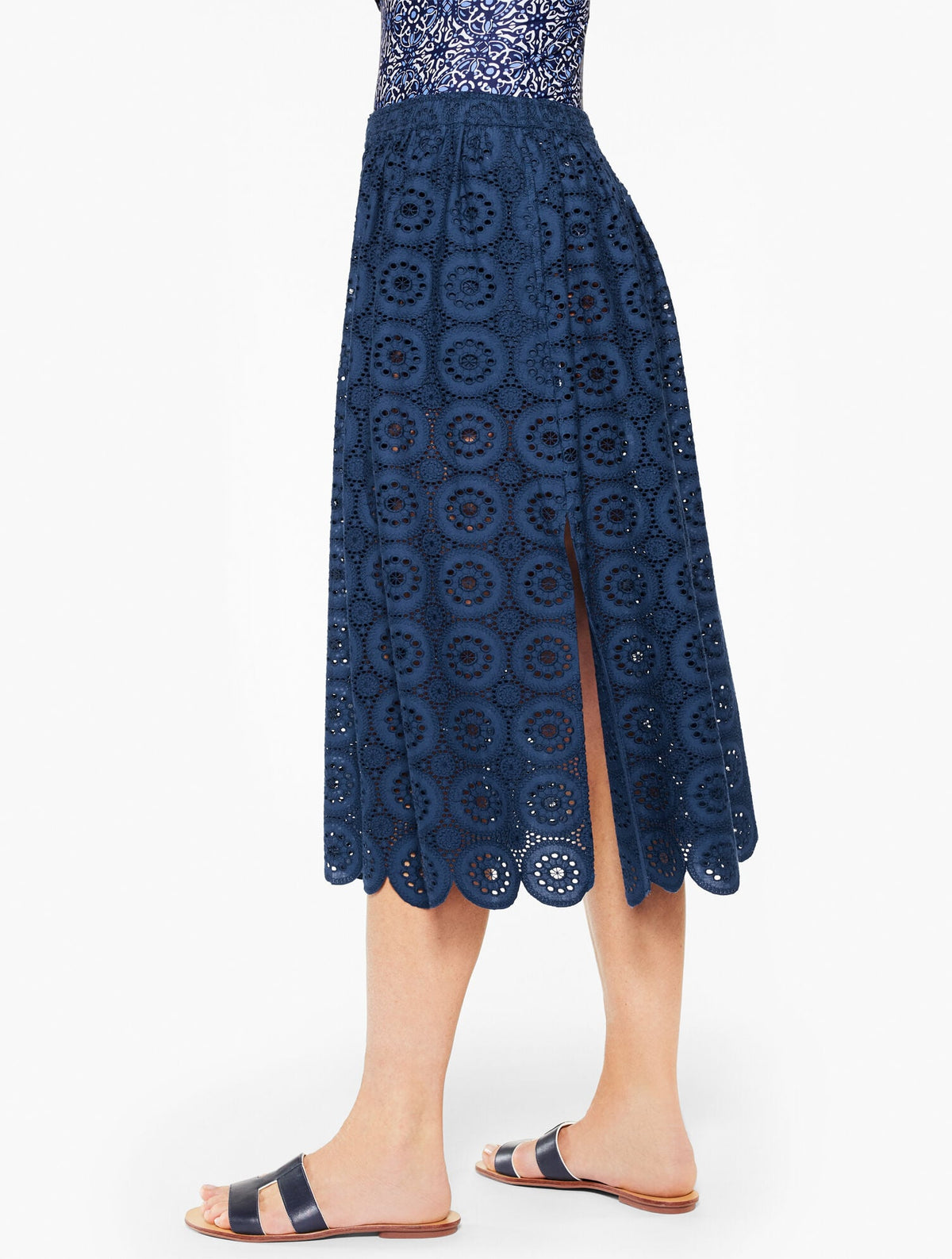 AQUA CLUB EYELET SKIRT COVER-UP | Talbots