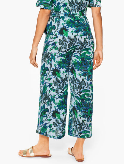 AQUA CLUB GAUZE PANT COVER-UP - BALI BLOOMS | Talbots