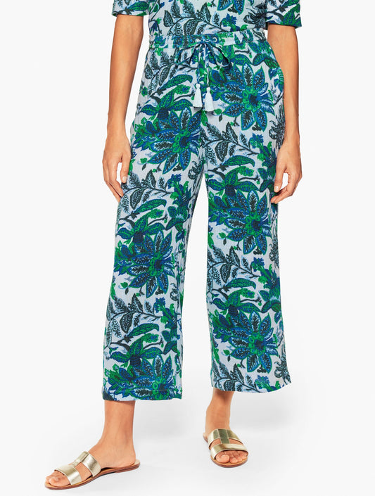 AQUA CLUB GAUZE PANT COVER-UP - BALI BLOOMS | Talbots