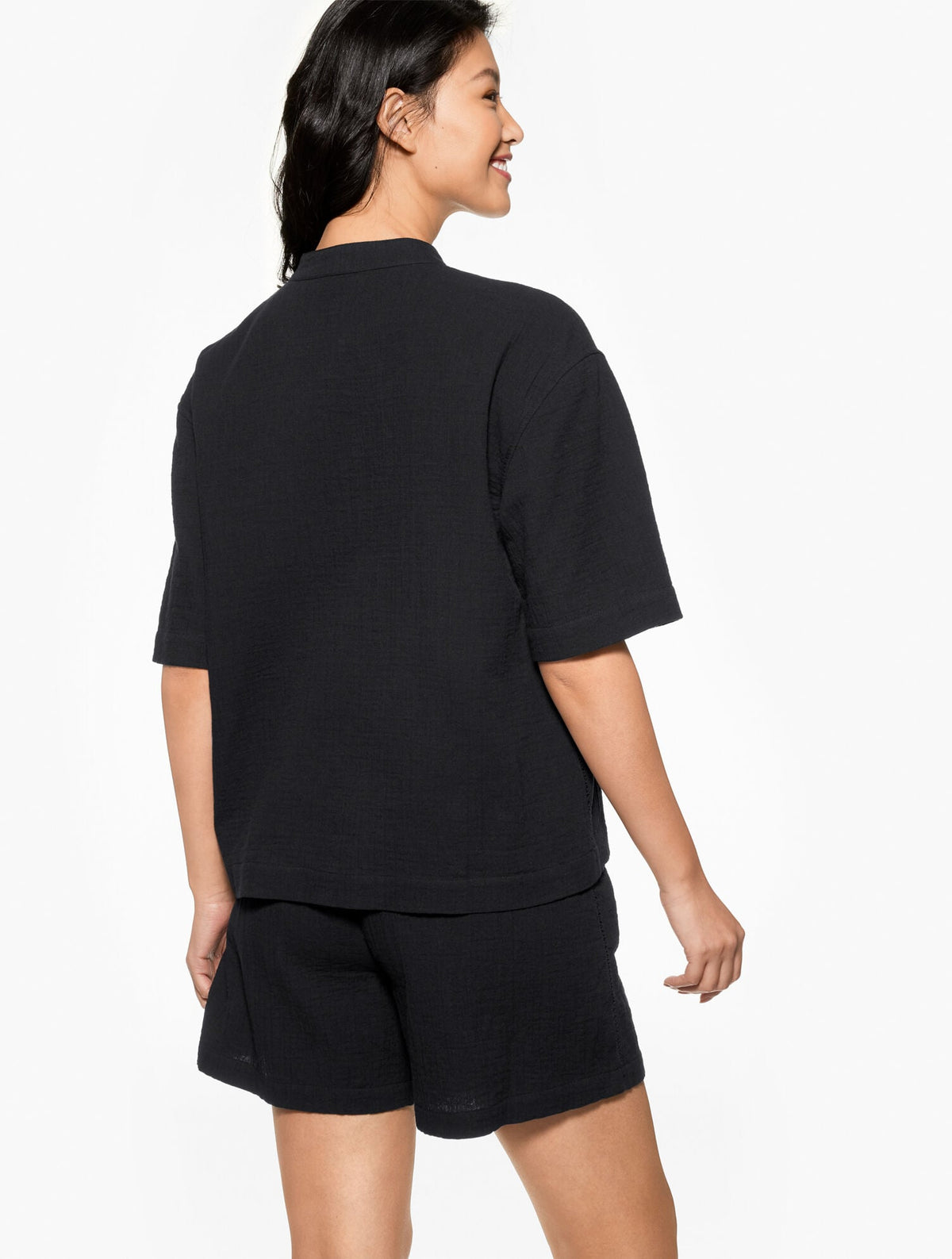 AQUA CLUB GAUZE POPOVER SHIRT COVER-UP | Talbots