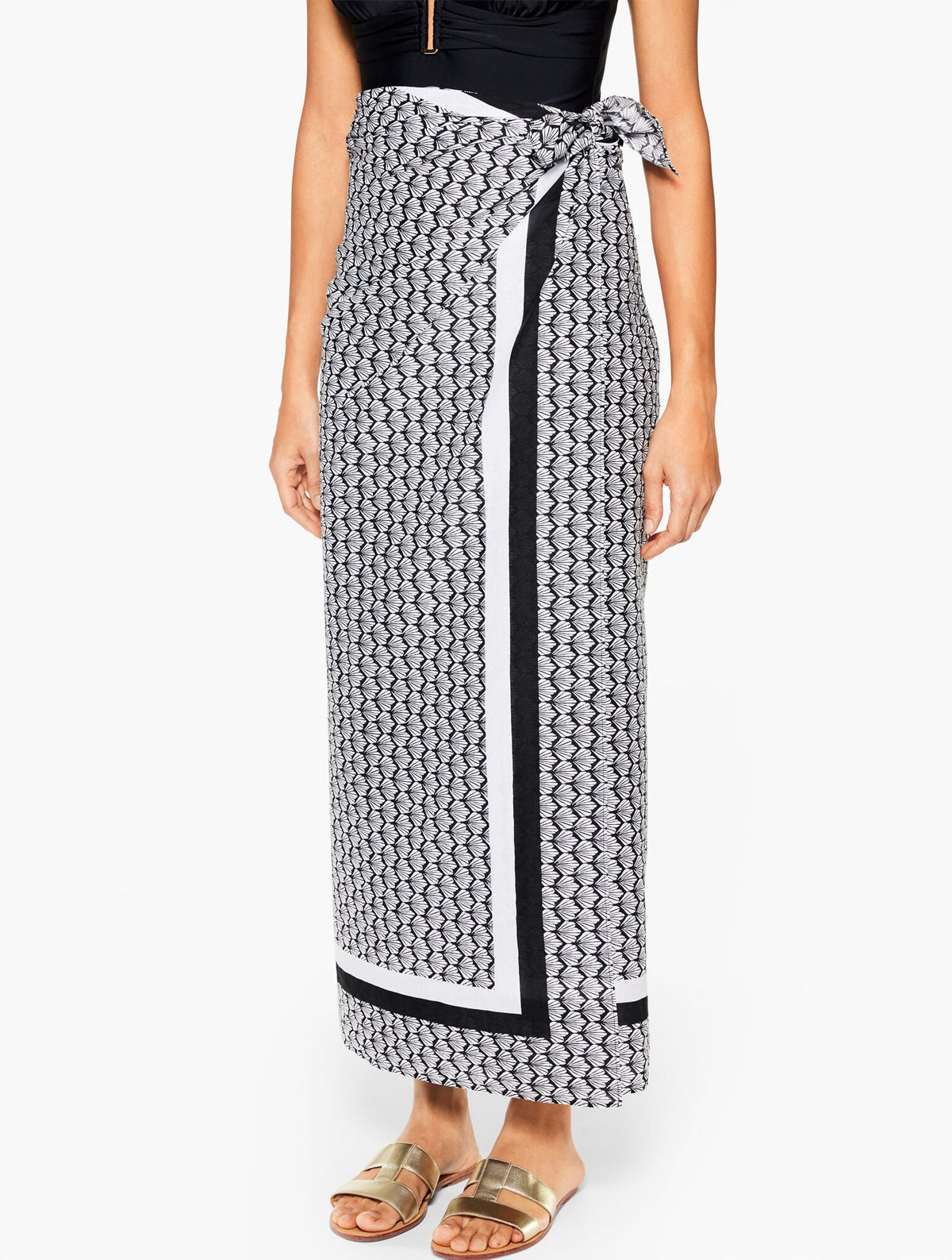AQUA CLUB PAREO COVER-UP - FIJI SHELL | Talbots