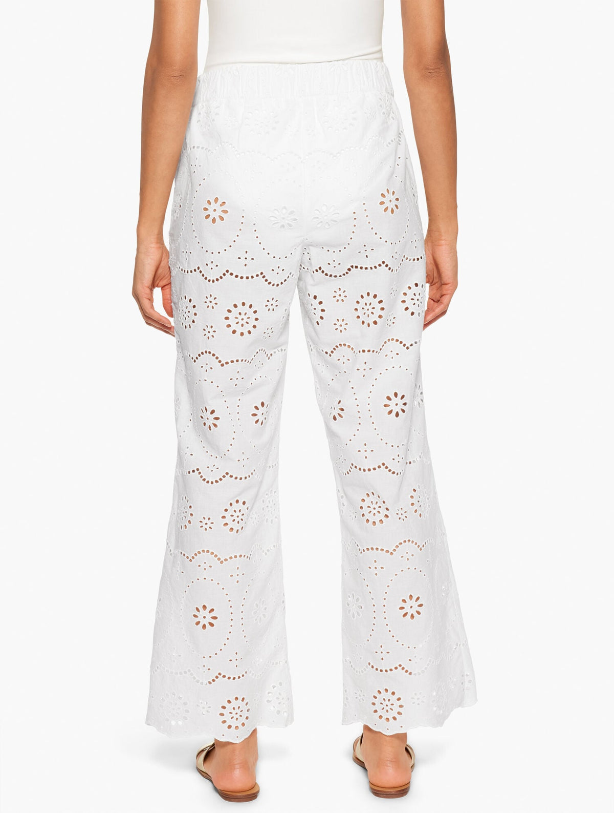 AQUA CLUB EYELET PANT COVER-UP | Talbots