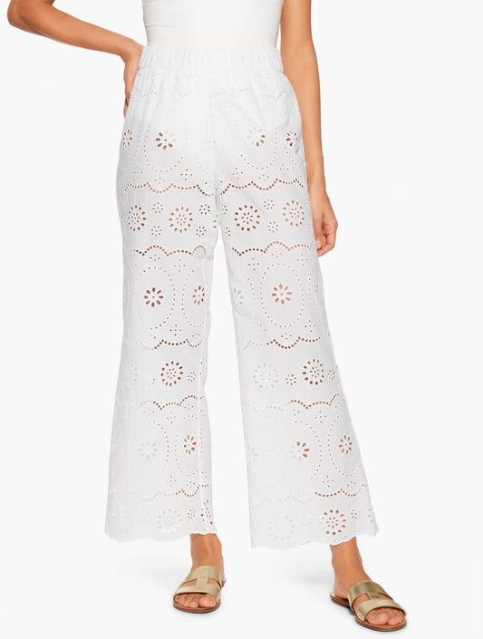 AQUA CLUB EYELET PANT COVER-UP | Talbots