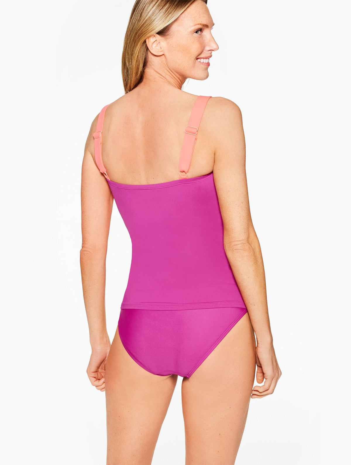 SUN OCEAN SAND SQUARE NECK TANKINI | Talbots