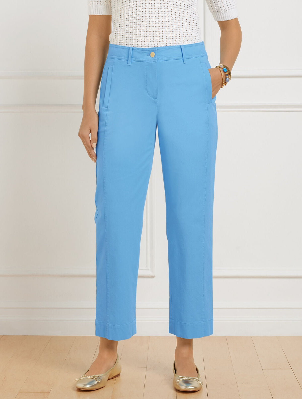 STRAIGHT CROP PANTS | Talbots