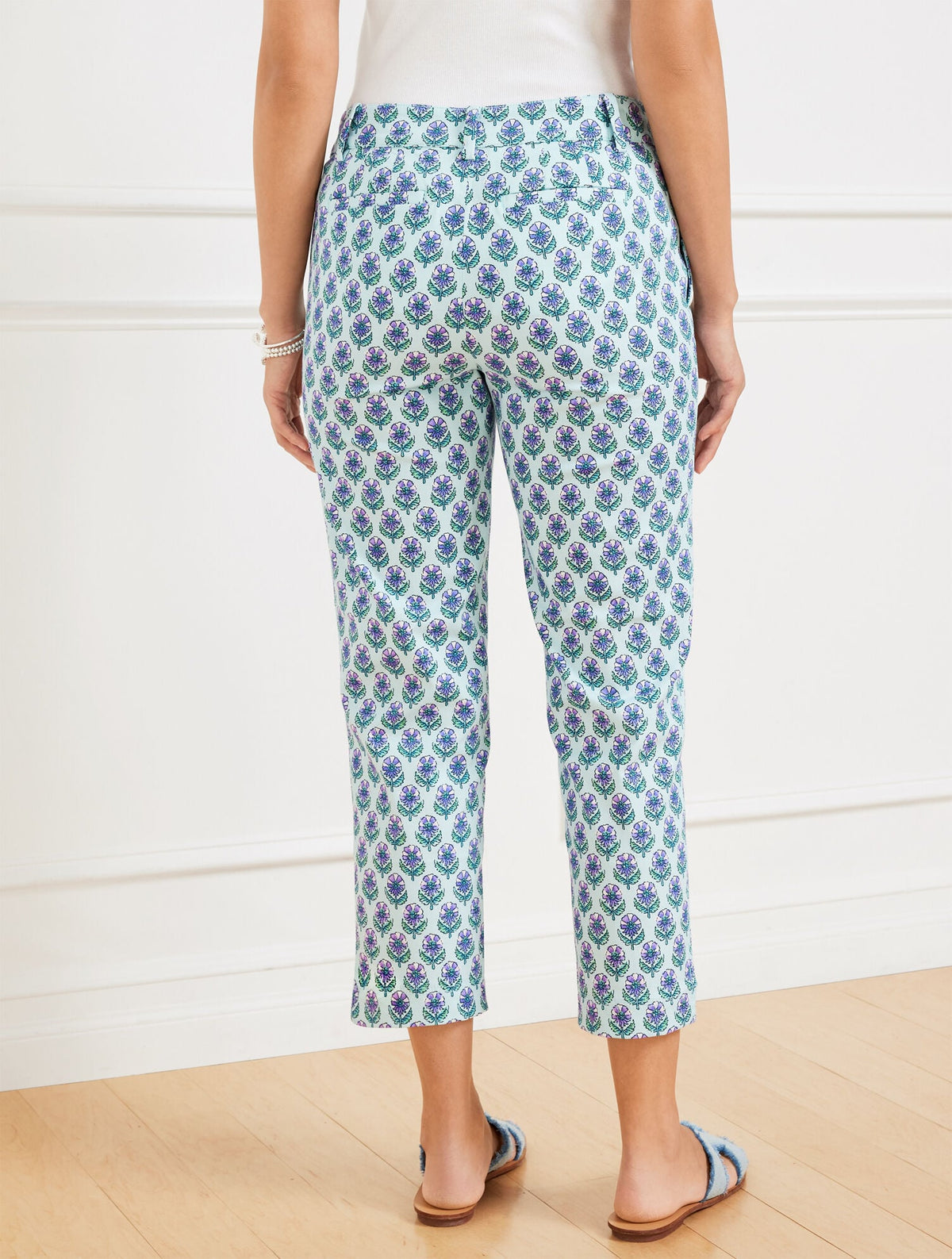 PERFECT CROPS - WOODBLOCK BUD | Talbots
